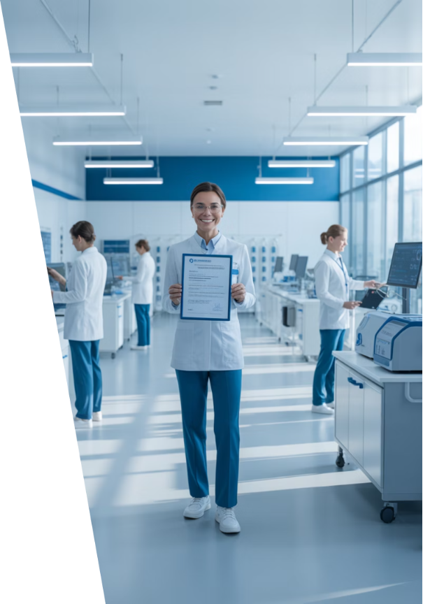 Инженеры в лаборатории